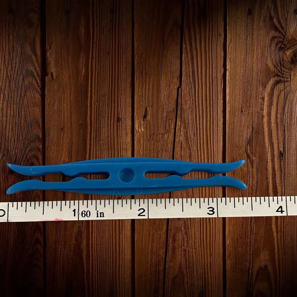 NIB NOS Vtg. Mid Century Plastic Double Ended Clothespins 30 Pack Retro Prop USA